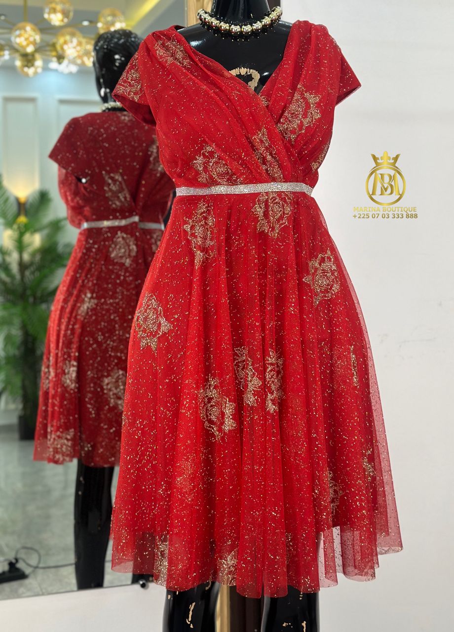 ROBE AUX GENOUX