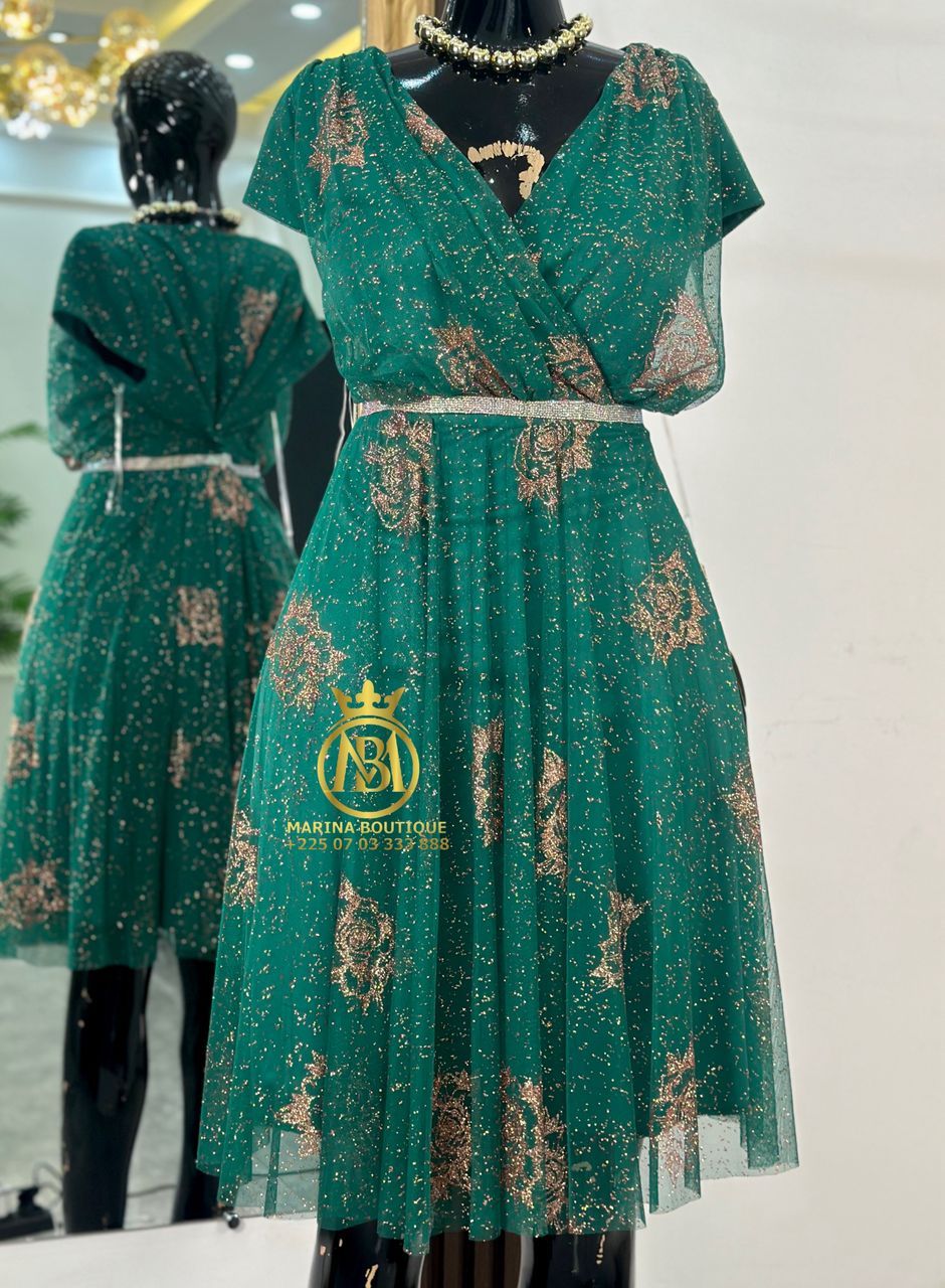 ROBE AUX GENOUX