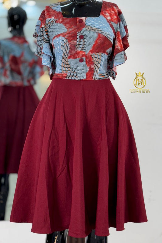 ROBE AUX GENOUX