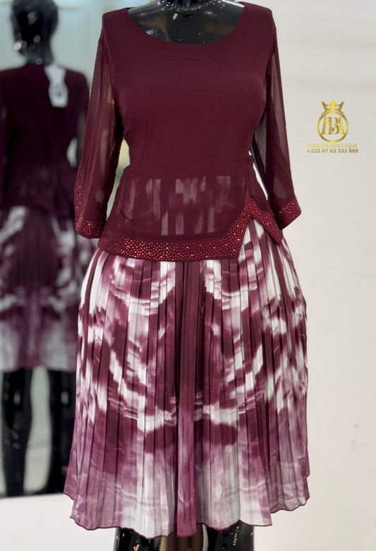 ROBE AUX GENOUX
