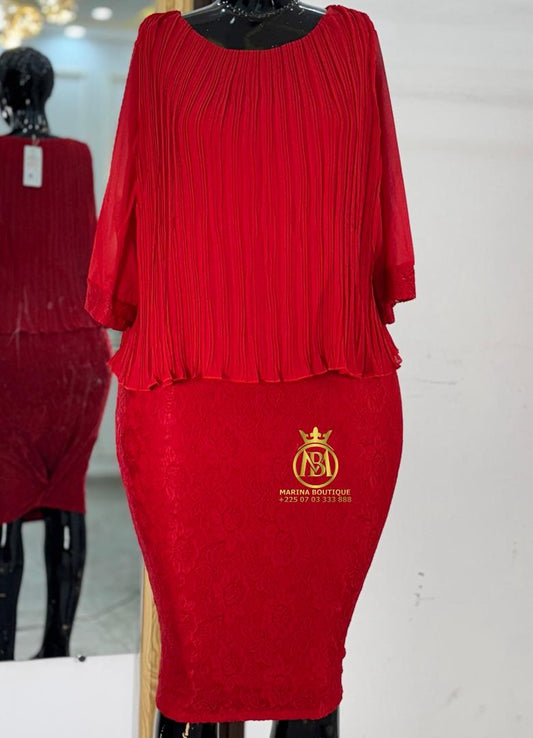 ROBE AUX GENOUX