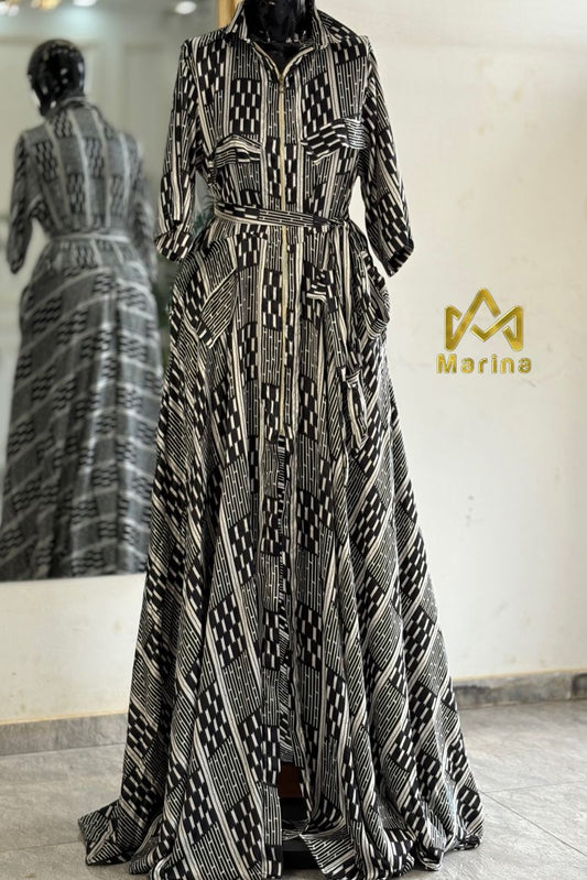 ROBE (soie)