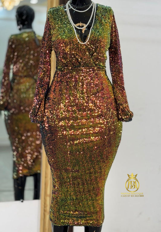 ROBE AUX GENOUX